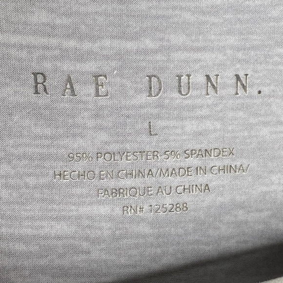 Rae Dunn First Coffee Short Sleeve Pajama Lounge Graphic T-Shirt Large - Picture 3 of 9